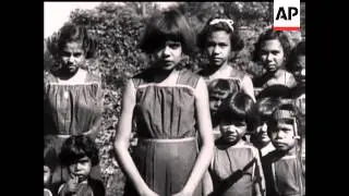 ABORIGINAL CHILDREN, REFUGEES FROM MELVILLE ISLAND - SOUND
