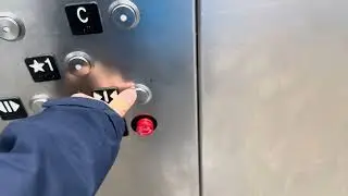 It’s working: Schindler 300A HIGHDRAULIC Elevator at JCPenney Parking at QCM in Elmhurst NY