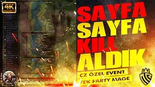 Tek Parti ile Sayfa Sayfa Kill Alıyoruz - Ares Mage PK