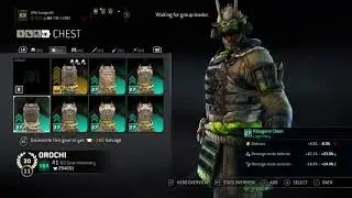 FOR HONOR - Orochi Full LEGENDARY Sword Set & Season 3 Gear!!