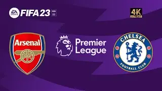 Arsenal vs Chelsea | FIFA 23 PS5 Gameplay | Premier League [4K 60FPS]