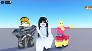 Fun meme animation for a squad of 4.... #roblox #padthaimemeanimation