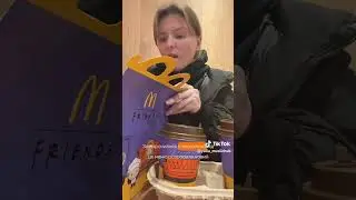 McDonald&rsquo;s Friendʼs Menu  колекційна фігурка серіалу &laquo;Друзі&raquo;  #макдональдс #бургер #еда #бургерная