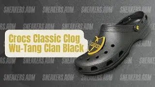 Crocs Classic Clog Wu-Tang Clan Black - 207759-001 - @sneakersadm - #crocs #crocsclog #wutangclan