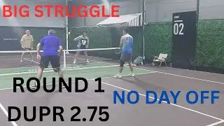 2.75 DUPR Rotating Partner Tournament 🏆 Rd1 | Craig/Hy vs Quang/Grant | Saigon, Vietnam.