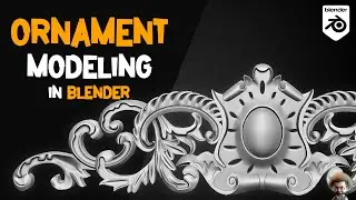 How To Model Ornamental Crown In Blender