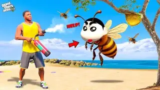 Shinchan Become a Biggest Honeybee Shinchan in GTA 5