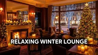 RELAXING CHRISTMAS JAZZ 🎷🎄 WARM HOLIDAY LOUNGE MUSIC FOR STUDY