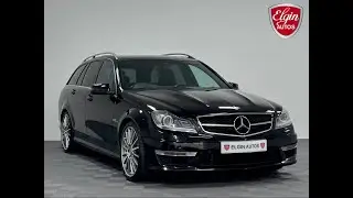 2013 - Mercedes Benz C63 AMG Estate 6.3 V8 MCT - Magnetite Black - Walkround Video