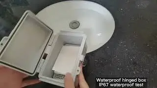 Grey Waterproof Plastic Box
