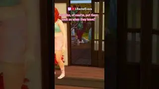 Taking shoes of in the house! #shorts #sims4 #sims4build #sims4tricks #sims4tutorial #sims4tips