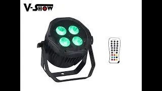 Outdoor Battery Powered & wireless DMX LED Par IP65