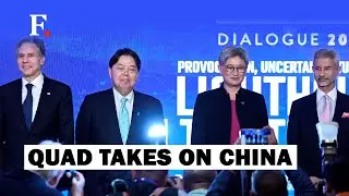 Quad Nations&rsquo; Foreign Ministers Meet In New Delhi, Discuss Militarisation Of Waters Around China