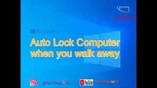Auto Lock your computer when you walk away ( Dynamic Lock )