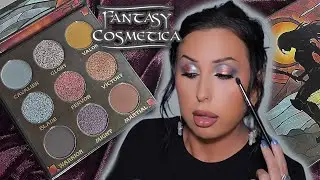 FANTASY COSMETICA FIGHTER PALETTE | TRY ON & SWATCHES