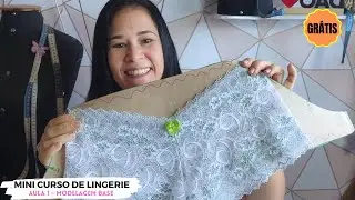[FAÇA VENDA] Aula 2- Como costurar uma calcinha fácil Costura de calcinha caleçon