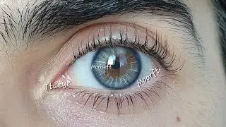 Ttdeye Moonloom Blue Código descuento: moriseft @ttdeye #contactlenses #makeup #moorft #moriseft