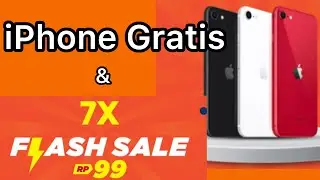 4 iPhone Gratis - ShopeePay Mantul Sale - Shopee 1.1 - Flash Sale Shopee 99 - Shopee Gajian Sale