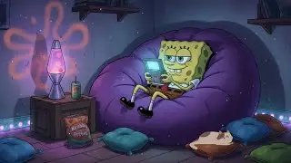 【Ｇａｍｉｎｇ　Ａｎｄ　Ｃｈｉｌｌ】🎮 SpongeBob Late Night Retro Gaming - Lofi Hip Hop Mix ~ Beats To Relax / Play To
