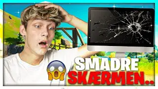 D&oslash;r i fortnite og smadrer min sk&aelig;rm..
