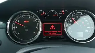 Peugeot 508  Anti Roll back system fault, ASR/ESP system fault , Break system Fault