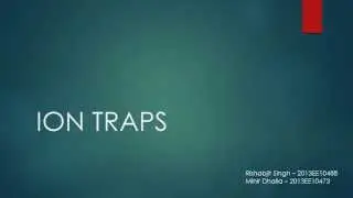 ION TRAPS