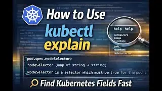 Kubernetes 30s | Debug Pod YAML with kubectl explain