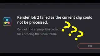 Can't Export Super High Res Video in Davinci Resolve Studio?  Try This!
