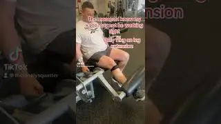 Knee problem #prop #bodybuilding #gym #injured