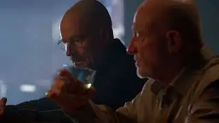 Breaking Bad 4x2 Mike Ehrmantraut Suddenly Attacked Walt While Drinking Beer HD