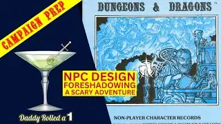 🎲🐉 Designing NPCs