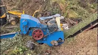 WoodCrusher WoodShredder WoodChipper Woodcrushingmachine