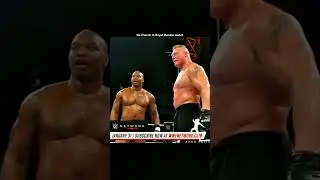 No friends in Royal Rumble Match WWE edit.