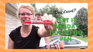 TEST IT TUESDAY | TIDE TO GO PEN
