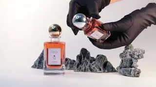 Rectangle perfume bottle