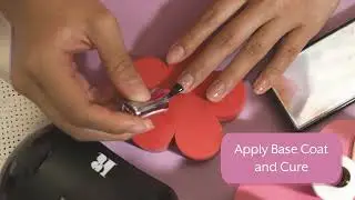Red Carpet Manicure - Solid Cream Gel Polish Step By Step