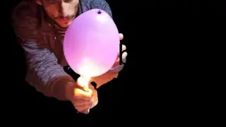 Water balloon and fire