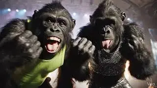 Monkey dancer #aicinematic #aivideo #promptengineering