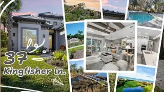 Inside This Coastal Luxury Home | Golf Views + Beach + Pool | Palm Coast FL
