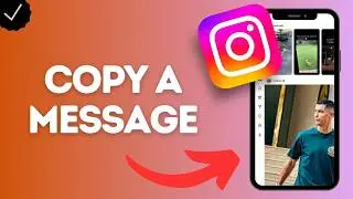 How to Copy a Message in Instagram App (copy text from a message to paste elsewhere)
