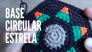 TUTORIAL CROCHÊ - Base circular/Circle base