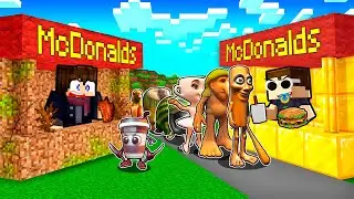 J'OUVRE un MC DONALD'S pour BRAINROTS sur Minecraft !