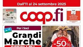 volantino COOP.FI BACK TO SCHOOL dal 11 al 24 settembre 2025 #anteprimissima