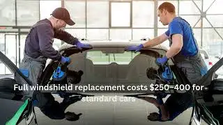 How much does professional windshield repair cost?