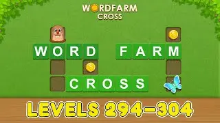 Word Farm Cross Levels 294 - 304 Answers
