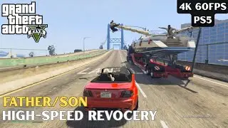 GTA 5 &ndash; Father/Son Mission Gameplay | No Commentary | PS5 | 4K 60FPS