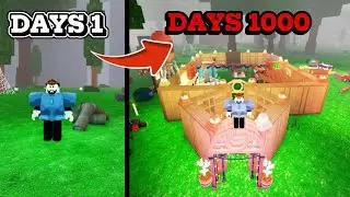 M&Igrave;NH SINH TỒN 1000 NG&Agrave;Y BẰNG CĂN CỨ SI&Ecirc;U AN TO&Agrave;N TRONG 99 Nights In The Forest Roblox!