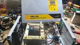 V-Guard 1.5 ton Ac Stiblizer VND-400 repair No power On  how to repair Stiblizer #vguard #stiblizer