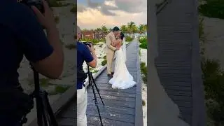 MEXICO. Your WEDDING day on the beach🏝️ #Mexico #Wedding #beach