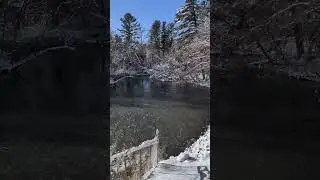 A Dose of Nature - Winter at the Dam is something else...